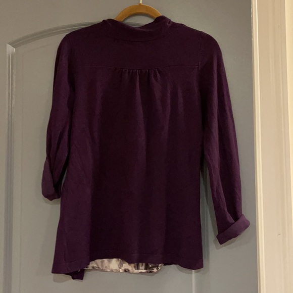 East 5th blouse cardigan 1 piece shirt blouse small NWT - Picture 6 of 7